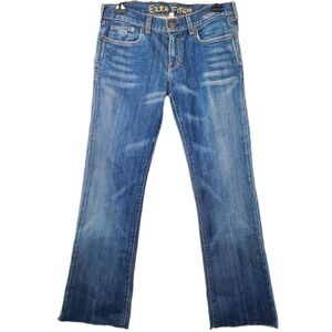 Ezra Fitch Y2K Low Rise Bootcut‎ Jean Size 27 Medium Wash Vintage Denim